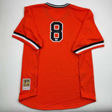 Autographed/Signed Cal Ripken Jr. Baltimore Orange Baseball Jersey Beckett COA