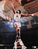 Julius Dr. J Erving Autographed Signed 11x14 Photo 76ers Beckett QR #AE31838
