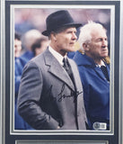 Tom Landry Autographed Framed 8x10 Photo Dallas Cowboys Beckett BAS QR #BP55244