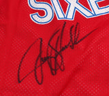 Jerry Stackhouse Signed Philadelphia 76ers Practice Champion Jersey Beckett COA