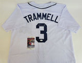 Alan Trammell Signed Tigers Jersey (JSA COA) 19 Year Detroit Shortstop 1977-1996