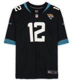 Travis Hunter Autographed Jacksonville Jaguars Black Nike Jersey Fanatics