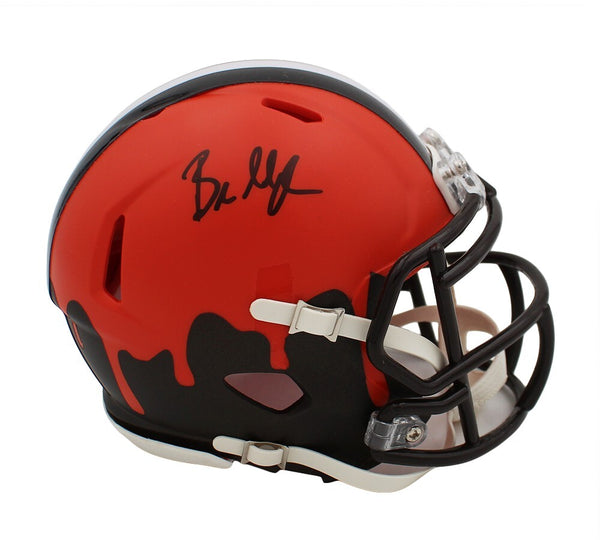 Baker Mayfield Signed Cleveland Browns Speed Custom NFL Mini Helmet