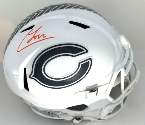 Bears COLSTON LOVELAND Signed Full Size 24 SALUTE Replica Speed Helmet AUTO BAS
