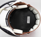 Justin Fields Autographed Orange Flash Speed Full Size Helmet Bears Beckett Witn