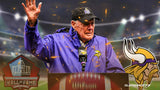 Bud Grant Signed Minnesota Vikings Throwback Jersey (Beckett) Head Coach 1967-85