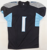 Cameron Ward Signed Tennessee Titans Jersey (JSA) 2025 #1 Overall Draft Pick/ QB
