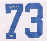 Tyler Smith Signed Dallas Cowboys Jersey (Beckett) 2022 1st Round Draft Pick O.T