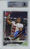 Bryce Young Autographed 2011 Topps Next #11 Trading Card Beckett Slab 35681