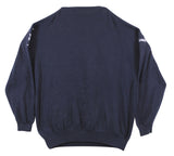 John Daly Signed Match Worn Navy Johnstons of Elgin Cashmere Sweater BAS