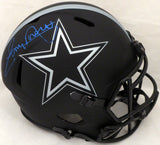 TONY DORSETT AUTOGRAPHED ECLIPSE COWBOYS FULL SIZE SPEED HELMET BECKETT 185836