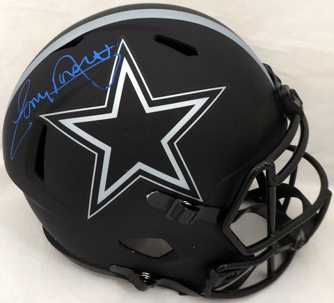 TONY DORSETT AUTOGRAPHED ECLIPSE COWBOYS FULL SIZE SPEED HELMET BECKETT 185836