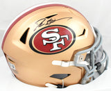 Deion Sanders Signed San Francisco 49ers Mid-Size SpeedFlex Helmet - Beckett W