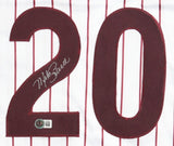 Mike Schmidt Signed Philadelphia Phillies Jersey (Beckett) 548 Career Home Runs