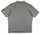 John Daly Authentic Signed Match Worn Grey Loudmouth Shirt BAS #BK84748