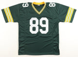 Dave Robinson Signed Green Bay Packers Jersey (JSA) 2xSuper Bowl Champ I & II