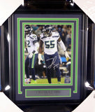FRANK CLARK AUTOGRAPHED FRAMED 8X10 PHOTO SEATTLE SEAHAWKS MCS HOLO 146638
