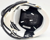 Russell Wilson Signed Seattle Seahawks Speed Mini Helmet In Green RW Holo