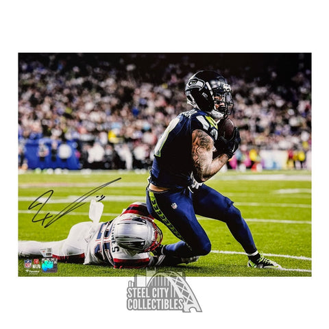 Jaxon Smith-Njigba Autographed Seattle 16x20 Football Photo -Fanatics (SB Catch)