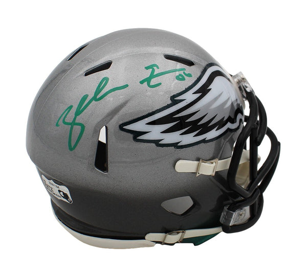 Zach Ertz Signed Philadelphia Eagles Speed Custom Fade NFL Mini Helmet