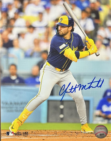 Milw Brewers Outfielder GARRETT MITCHELL Signed 8x10 Photo #7 AUTO