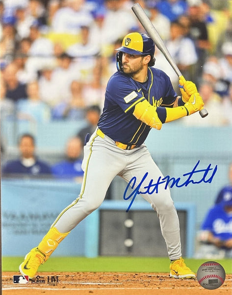 Milw Brewers Outfielder GARRETT MITCHELL Signed 8x10 Photo #7 AUTO
