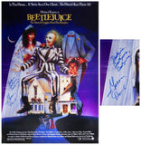 Geena Davis Signed Beetlejuice 27x40 Full Size Movie Poster w/INS (SCHWARTZ COA)