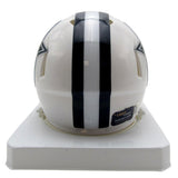 Emmitt Smith HOF Autographed Mini Cowboys Lunar Football Helmet PROVA 200068