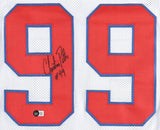 Christian Peter Signed New York Giants Jersey (Beckett) NY Defensive Lineman