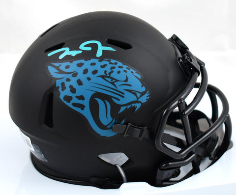 Zay Jones Autographed Jaguars Eclipse Speed Mini Helmet -Beckett W Hologram