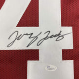 Autographed/Signed JERRY JEUDY Alabama Red College Jersey JSA COA Auto