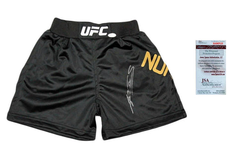 Amanda Nunes Autographed Signed Fight Shorts - JSA - 2 Weight Division Champion