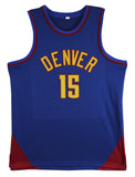 Nikola Jokic Authentic Signed Blue City Edition Pro Style Jersey Autographed JSA