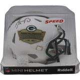Aaron Rodgers Autographed Green Bay Packers Mini Helmet FAN 46331