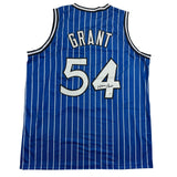 Autographed/Signed Horace Grant Orlando Blue Basketball Jersey JSA COA