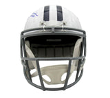 Roger Staubach HOF Signed/Inscr Full Size Throwback Replica Helmet Cowboys BAS