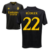 Antonio Rudiger Signed Real Madrid Away Soccer Jersey #22 with Beckett COA