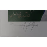 John Elway Autographed Denver Broncos 18x24 Photo by Angelo Marino Beckett 57548