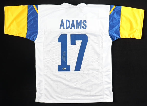 Davante Adams Signed Los Angeles Rams Jersey (Beckett) 6xPro Bowl Receiver