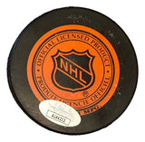 Gordie Howe Signed Detroit Red Wings Hockey Puck Mr Hockey Inscribed JSA
