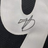 Autographed/Signed Minkah Fitzpatrick Pittsburgh Black Jersey Beckett BAS COA