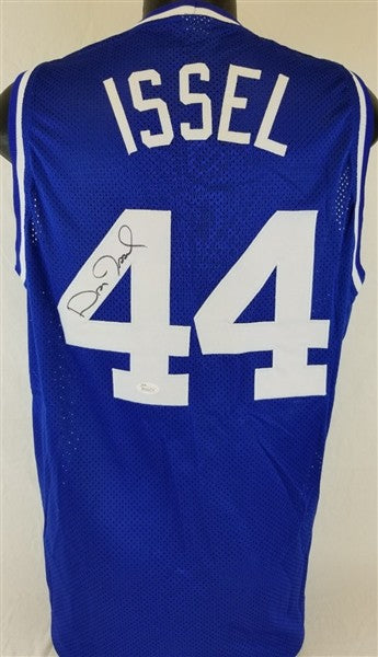 Dan Issel Signed Kentucky Wildcats (1967-1970) Jersey (JSA COA) Denver Nuggets