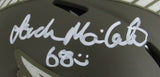 Jordan Mailata Autographed Mini Salute To Service Helmet Eagles JSA 183540