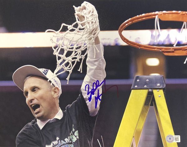 Coach Bobby Hurley Signed 11x14 Buffalo Bulls Photo BAS