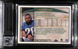 Fred Taylor Signed 1998 Topps Chrome #152 Trading Card Grade 10 Beckett 43875