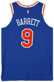 RJ Barrett New York Knicks Signed Blue Diamond Authentic Jersey