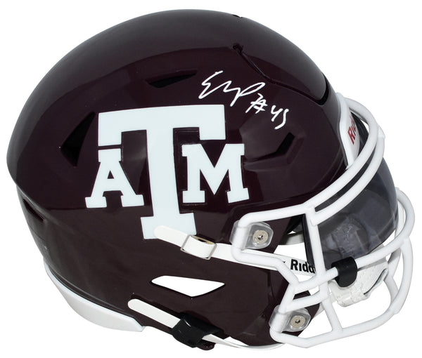 EDGERRIN COOPER AUTOGRAPHED TEXAS A&M AGGIES SPEEDFLEX MIDI HELMET BECKETT