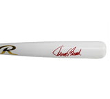 Johnny Bench Signed Cincinnati Reds Rawlings White Chrome MLB Bat