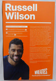 RUSSELL WILSON AUTOGRAPHED WHEATIES BOX SEATTLE SEAHAWKS RW HOLO STOCK #145847