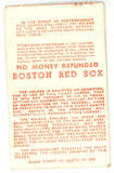 Carl Yastrzemski Boston Red Sox 400th Home Run Milestone 7/24/1979 Ticket 56258
